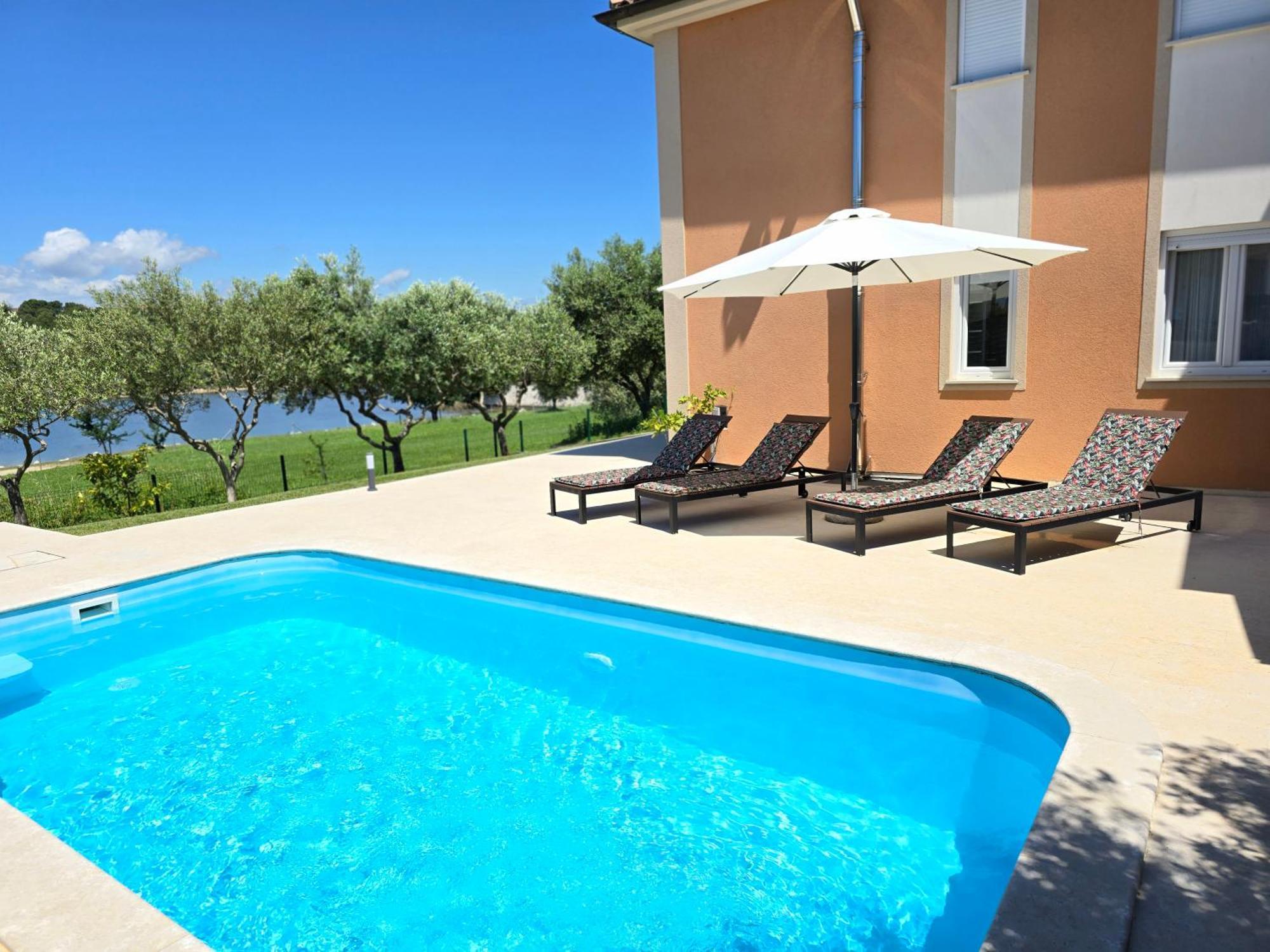 באניולה Olive Garden, Apartment With A Private Pool מראה חיצוני תמונה